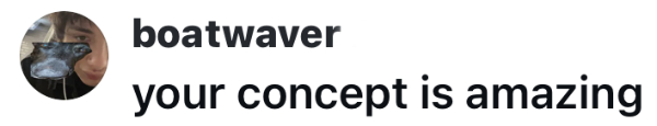Comment Amazing Concept.