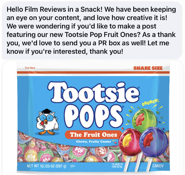Hello Tootsie Pops.