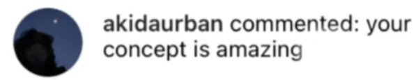 Comment Amazing Concept.