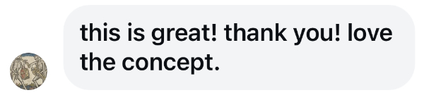 Comment Great Love Concept.