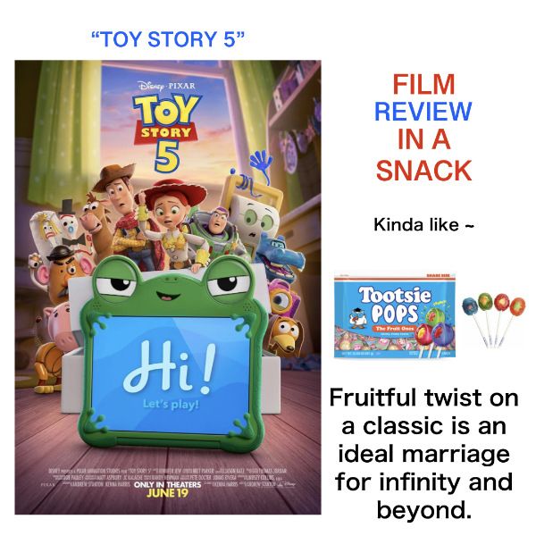Review Toy Story 5 Tootsie Pop Fruit Ones.
